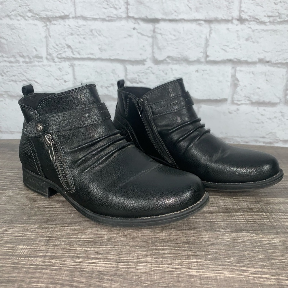Earth Spirit Ankle Boot Black Size 8.5